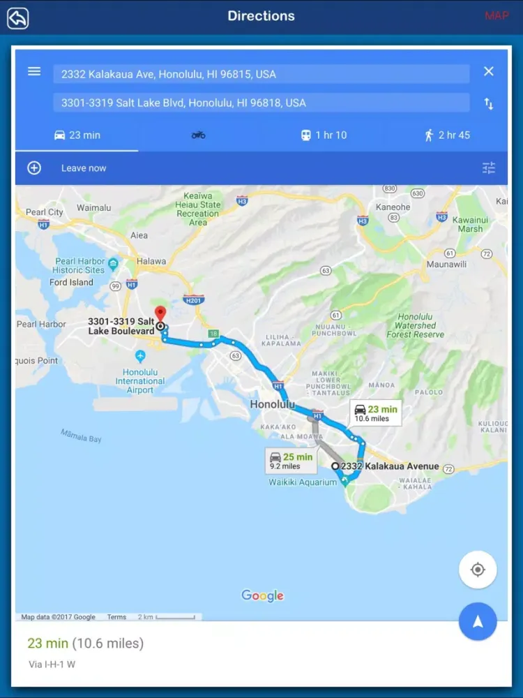 Zrzuty ekranu Hawaii Offline Guide iPad 