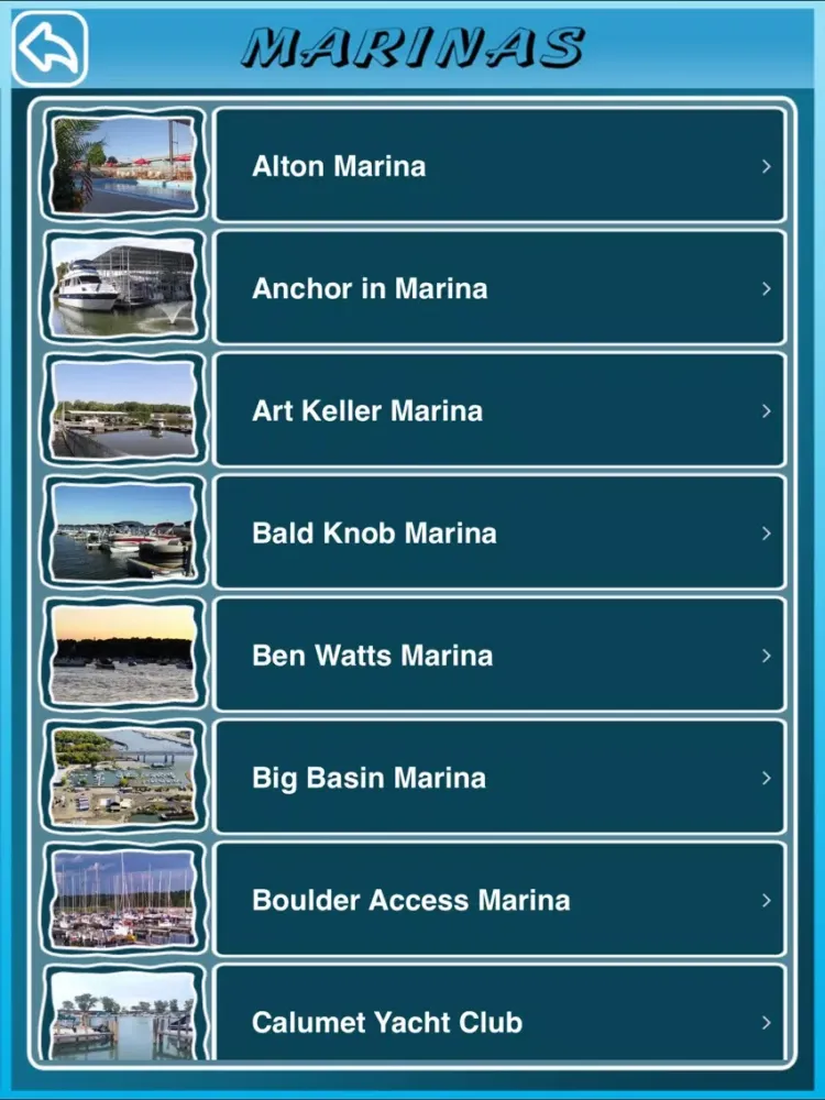 Illinois State Marinas iPad  Screenshots