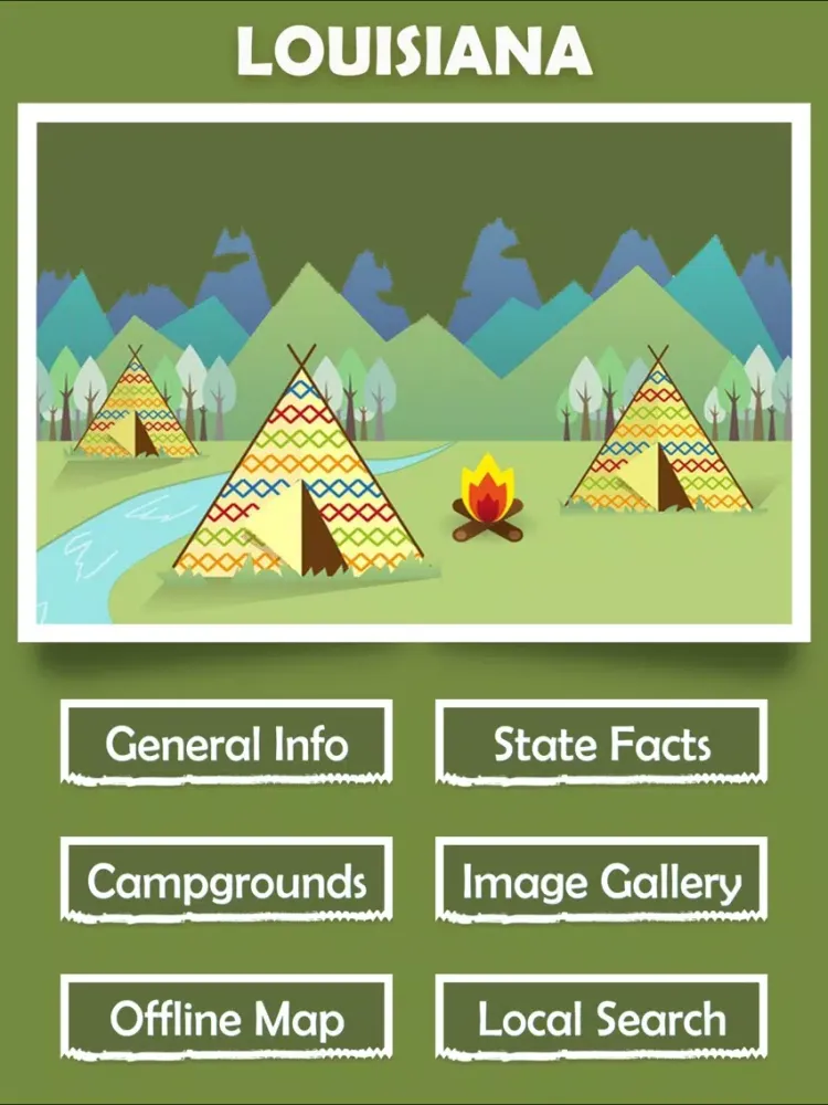 صور Louisiana Campgrounds Offline iPad 