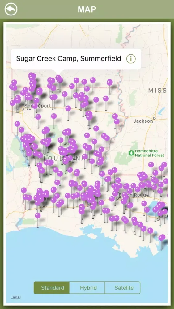 صور Louisiana Campgrounds Offline
