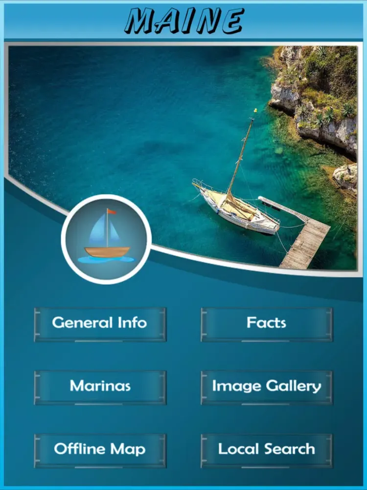 Maine State Marinas iPad  Screenshots