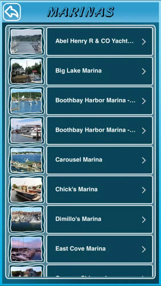 Maine State Marinas Screenshots