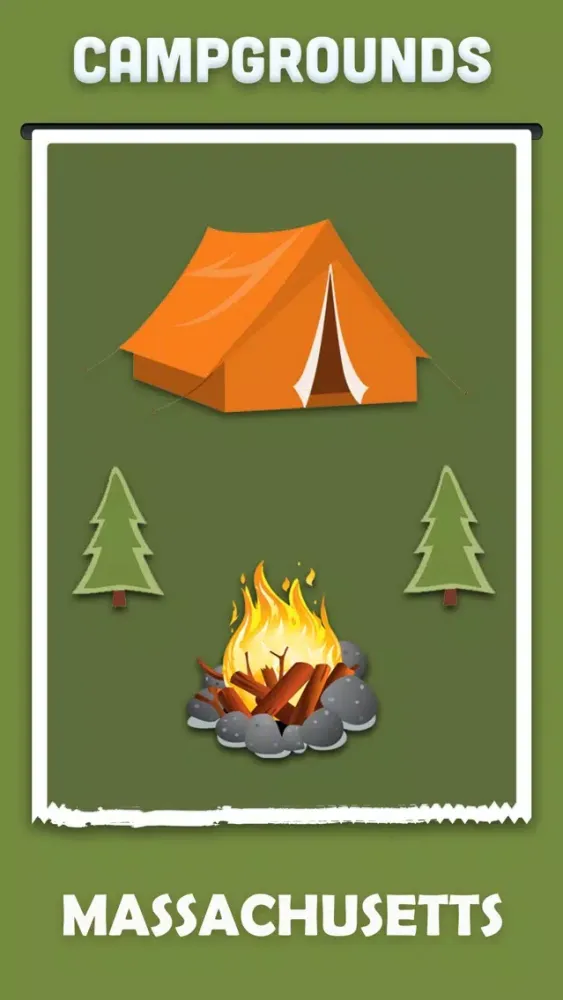 Zrzuty ekranu Massachusetts Campgrounds Info