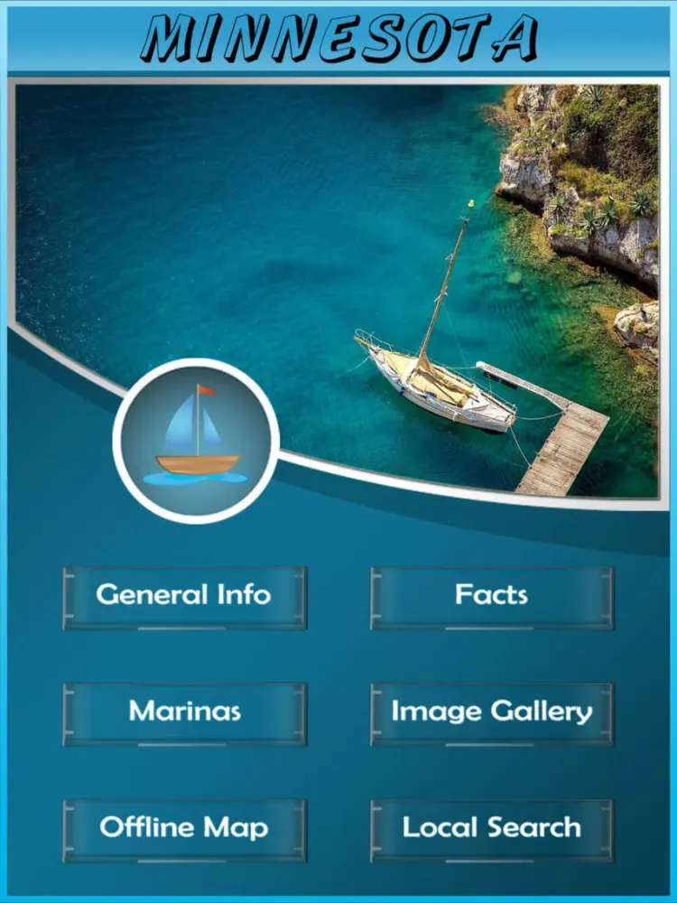 Screenshot di Minnesota State Marinas iPad 