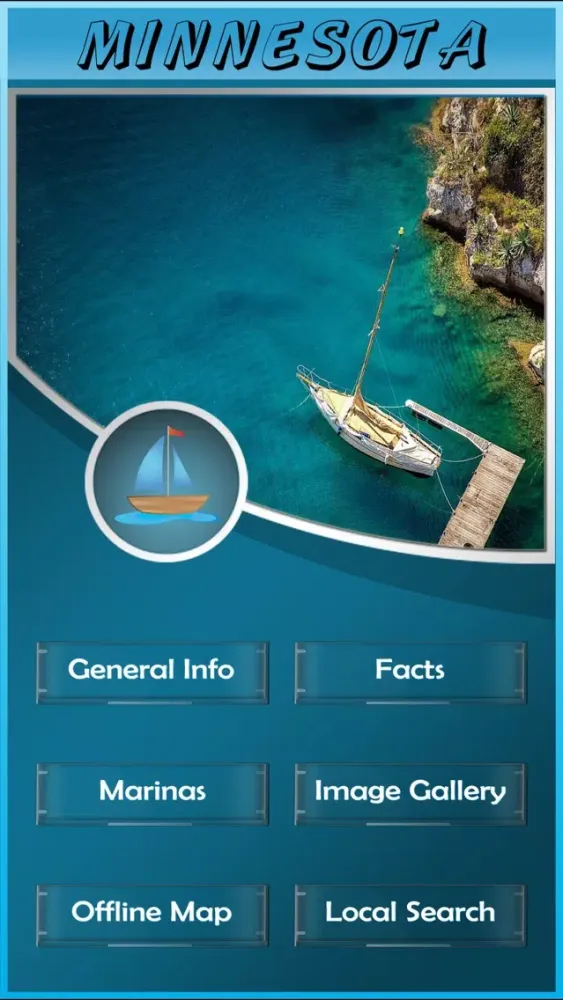 Screenshot di Minnesota State Marinas