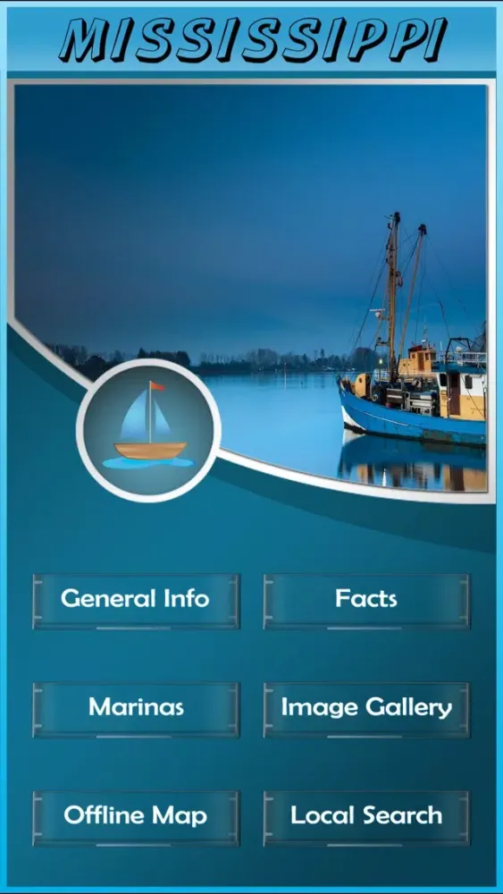 Capturas de tela do Mississippi State Marinas