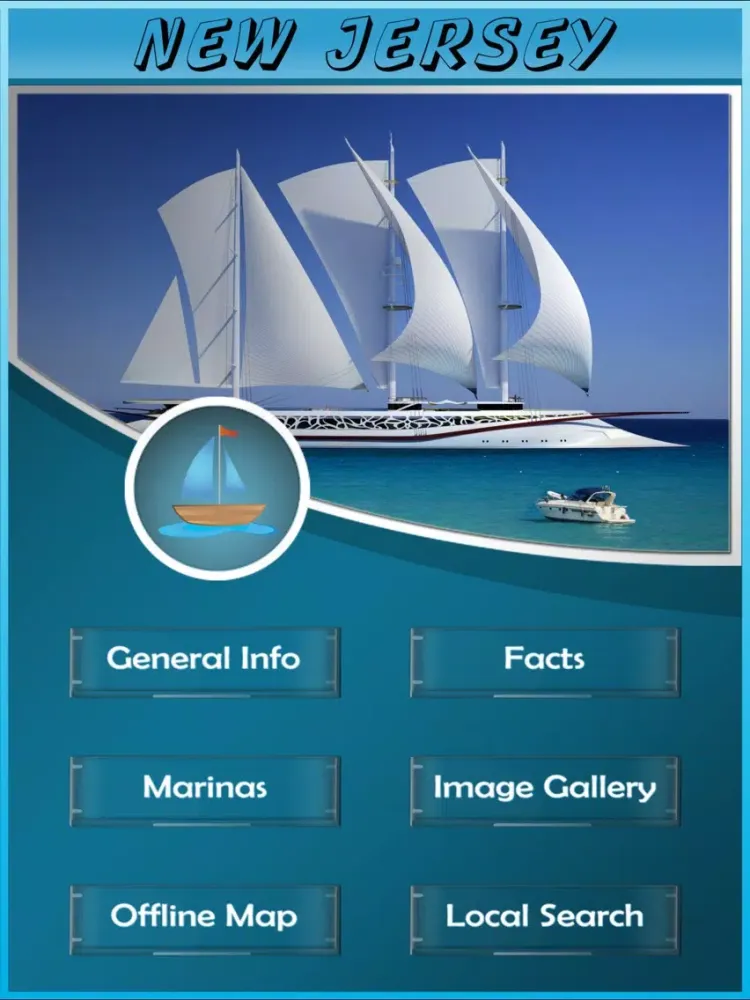 New Jersey State Marinas iPad  Screenshots