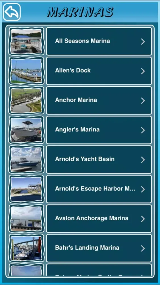New Jersey State Marinas Screenshots
