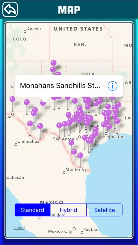 Texas National & State Parks Screenshots