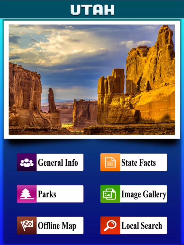 تصاویر Utah National & State Parks iPad 