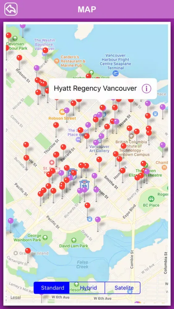 Vancouver Offline Guide 스크린샷