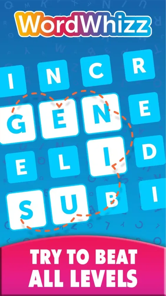 Word Whizz – find & swipe words, brain training! Screenshots