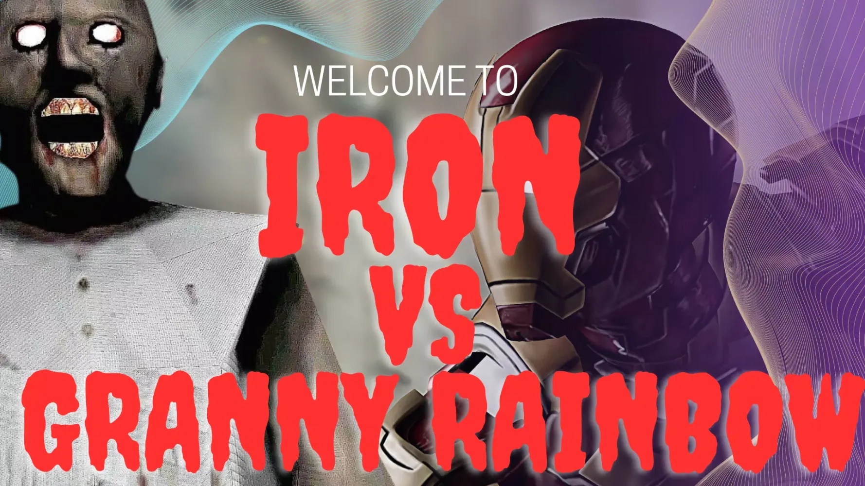 Iron vs granny Rainbow monster Ekran Görüntüleri