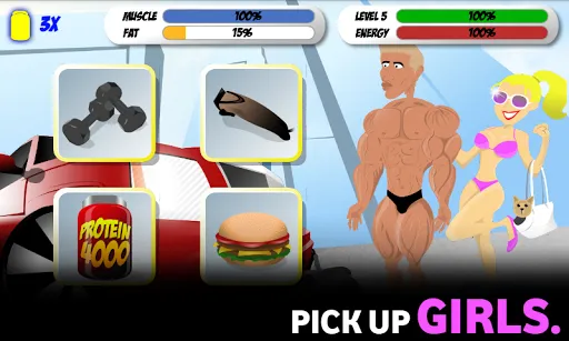 Iron Muscle bodybuilding game سکرین شاٹس