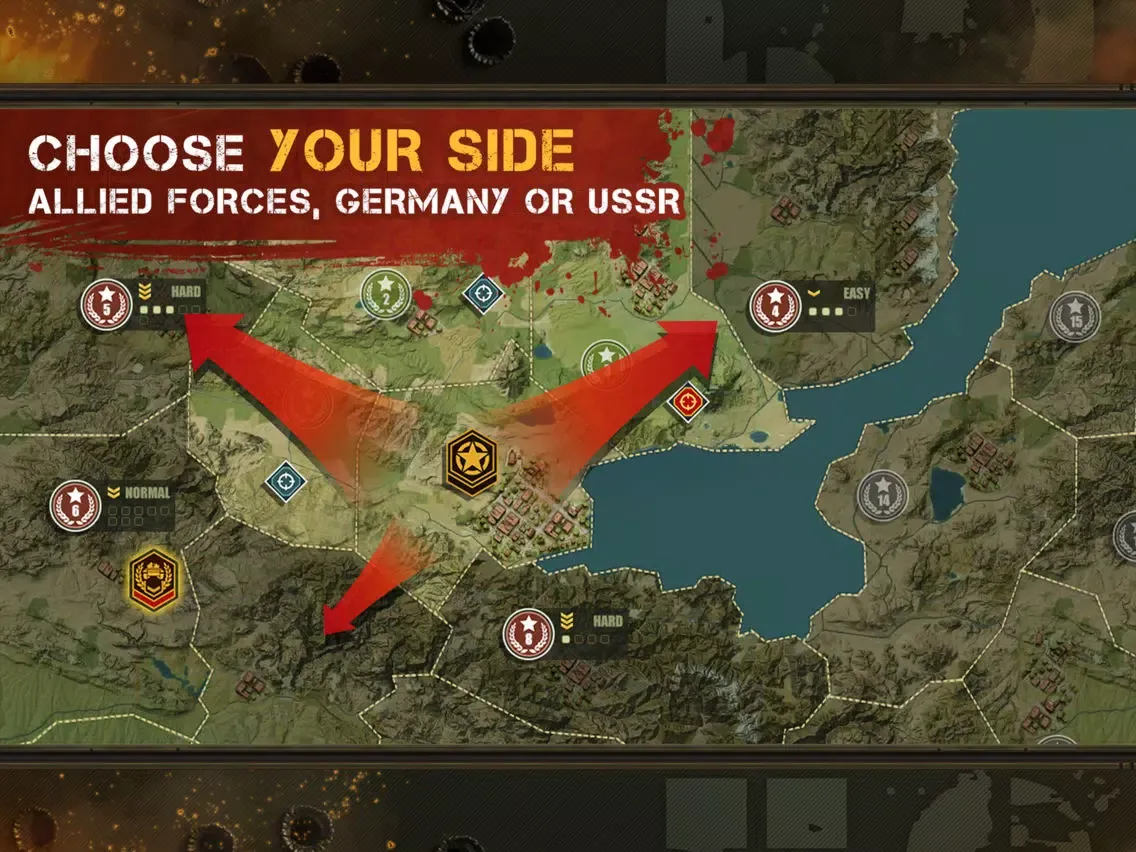 Zrzuty ekranu Iron 5: Tank Tactics iPad 