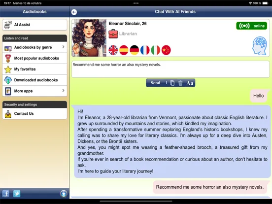 English Audiobooks - LibriVox iPad  Screenshots