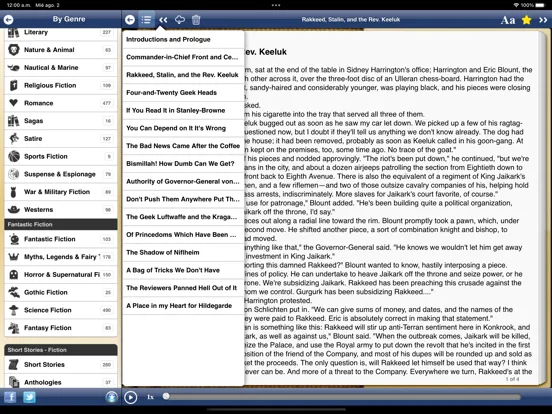 English Audiobooks - LibriVox iPad  Screenshots