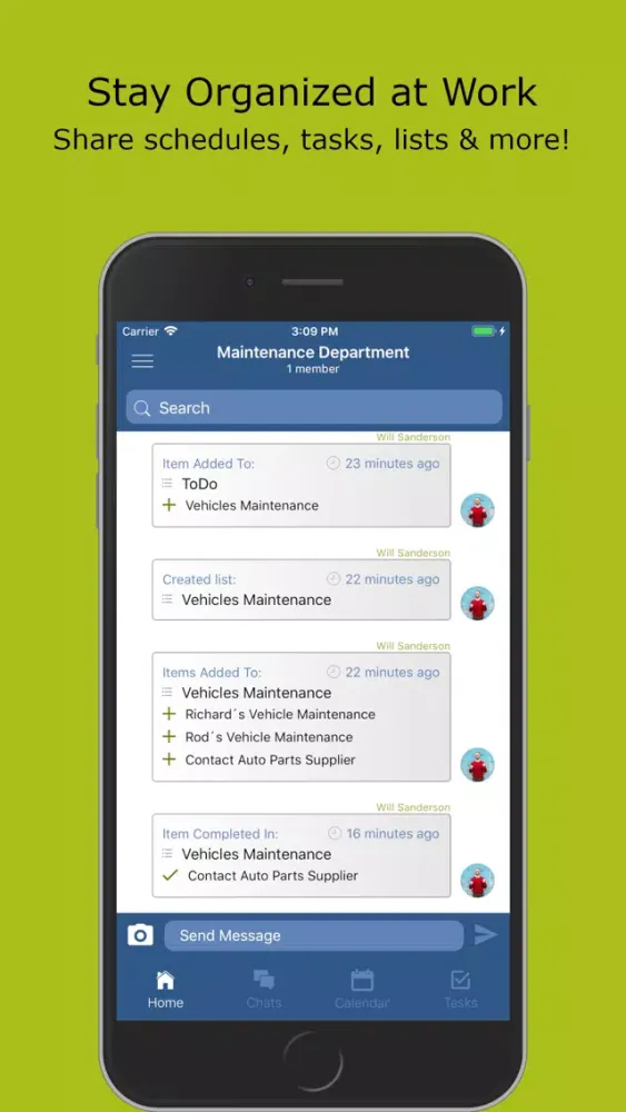 Workbase. Team Schedule Group. Screenshots