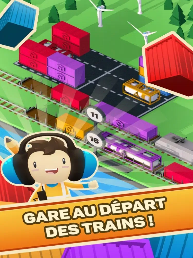 Capturas de pantalla de Goods Train Fever ™ iPad 