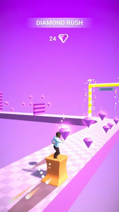 Tangkapan skrin Jelly Race 3D