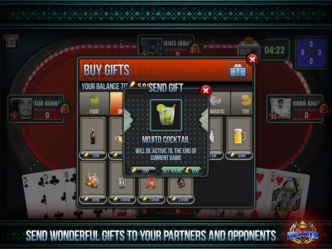 Hearts - Queen of Hearts iPad  سکرین شاٹس