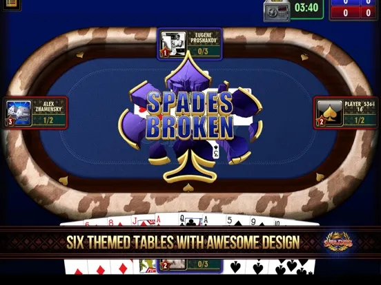 Spades - King of Spades Plus iPad  Screenshots