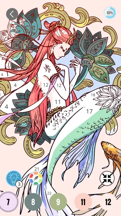 Draw Color By Number Screenshots