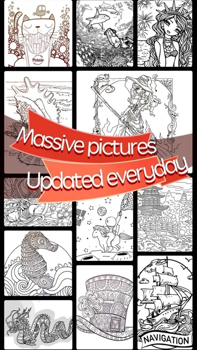 Draw Color By Number Screenshots