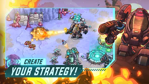 Iron Marines Offline Strategy Screenshots