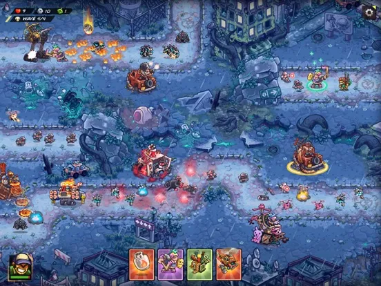 Capturas de pantalla de Junkworld TD iPad 