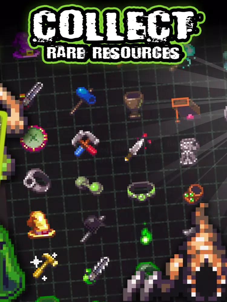 Capturas de tela do Idle Wasteland: RPG Survival iPad 