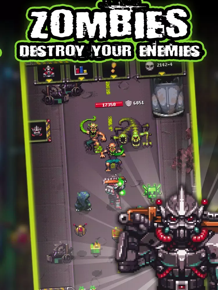 Capturas de tela do Idle Wasteland: RPG Survival iPad 
