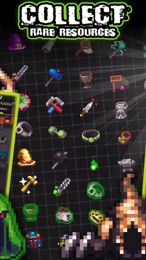Capturas de tela do Idle Wasteland: RPG Survival