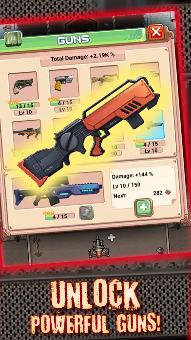 Tangkapan layar Idle Zombies: Build & Battle