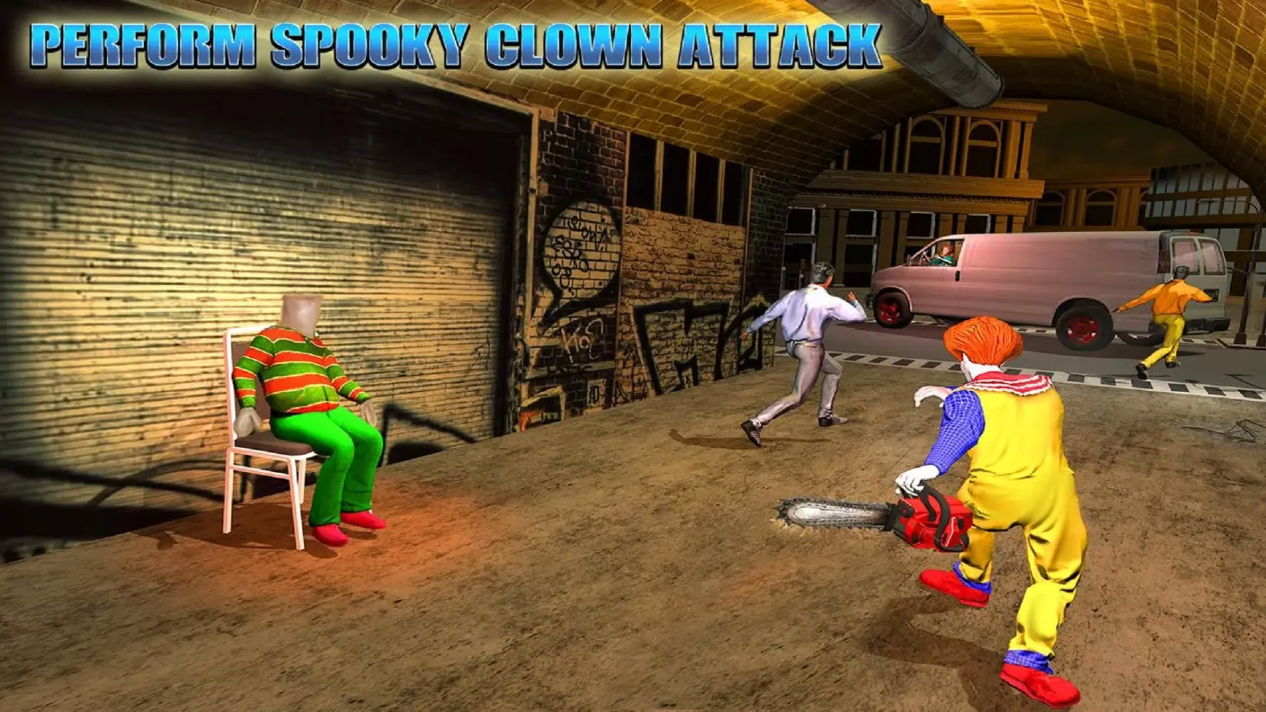Tangkapan layar Killer Clown Prank - Crime Sim