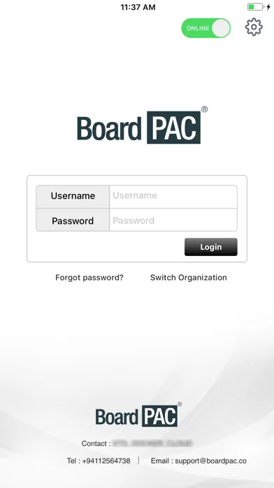 BoardPAC for iPhone Screenshots