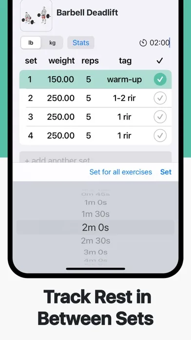 Simple Workout Log - Ironotes স্ক্রিনশট