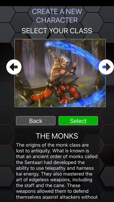 Tangkapan skrin Nexus MUD Client