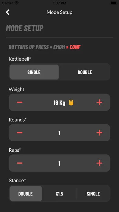 Capturas de pantalla de BELLS, Kettlebell Workouts