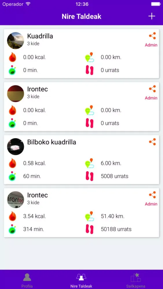 Capturas de pantalla de Kuadrilla