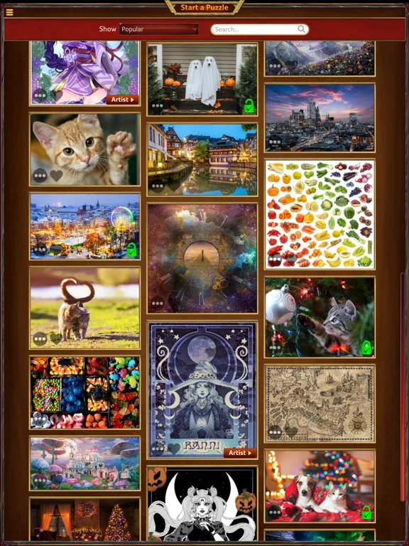 Puzzle Together iPad  Screenshots