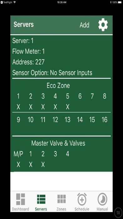 IrriGreen EcoZone Genius App Screenshots