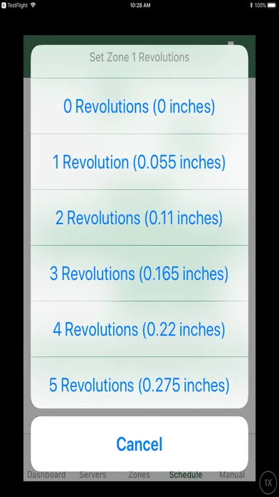 IrriGreen EcoZone Genius App Screenshots