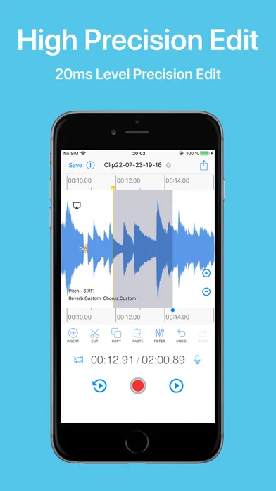 Zrzuty ekranu EZAudioCut - Audio Editor Lite