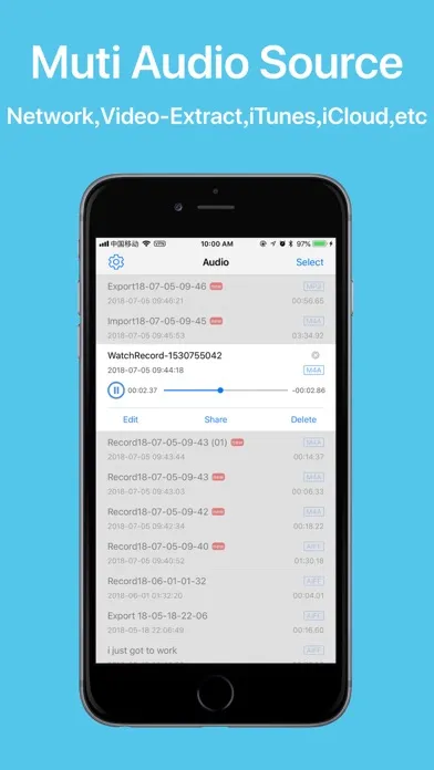 Zrzuty ekranu EZAudioCut - Audio Editor Lite