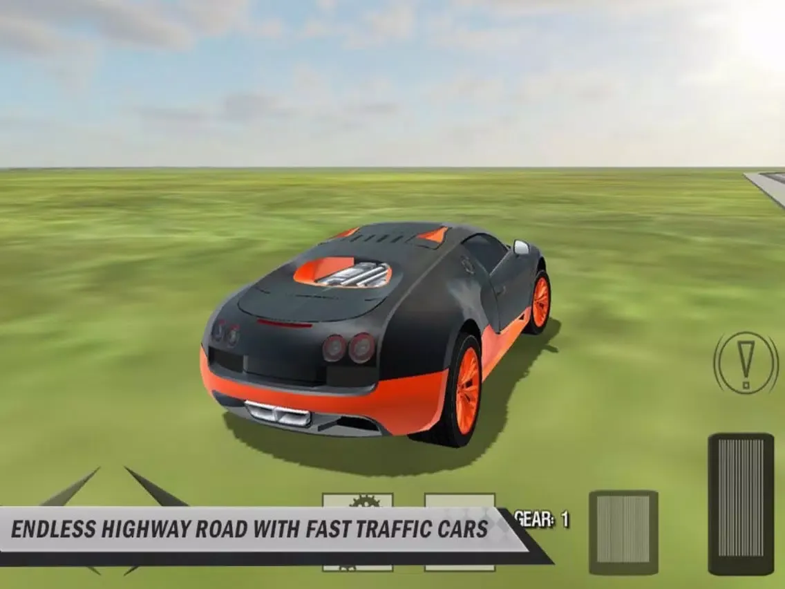 Zrzuty ekranu 3D Car Sport iPad 