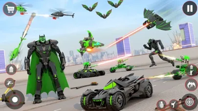 Flying Robot Transforming Game应用截图