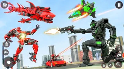 Flying Robot Transforming Game应用截图