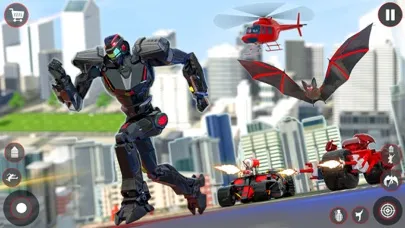 Flying Robot Transforming Game应用截图