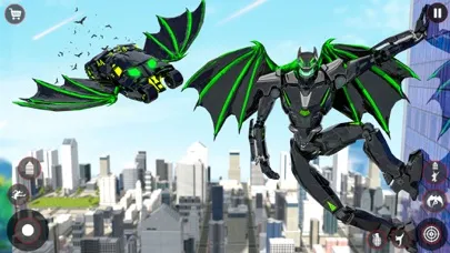 Flying Robot Transforming Game应用截图
